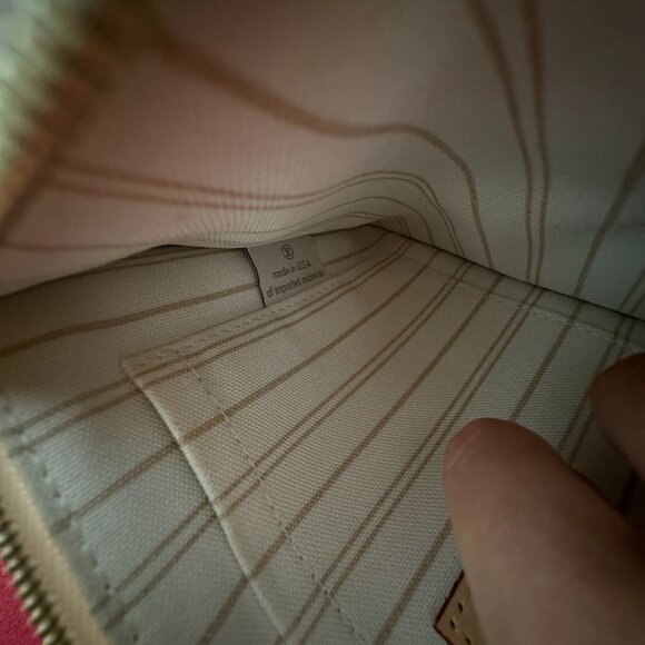 Louis Vuitton Neutrals Coated Canvas Clutch Women - Picture 11 of 12